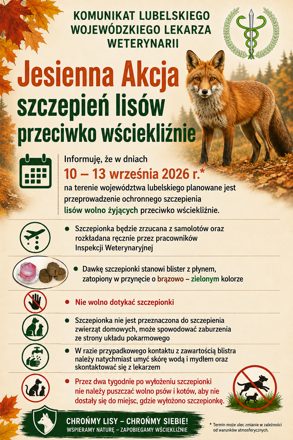 Komunikat jesień 2026